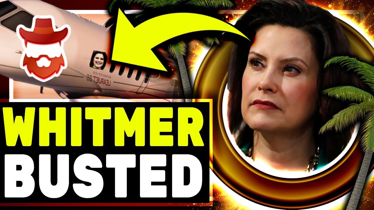 Governor Gretchen Whitmer BUSTED Taking Private Jet To Florida & Misusing Campaign Funds