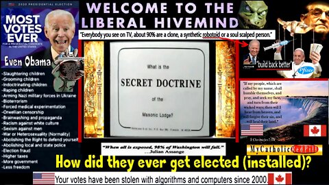 Masonry’s Satanic Doctrine - Masonry Is Satanic/Luciferian At Its Core (See description)