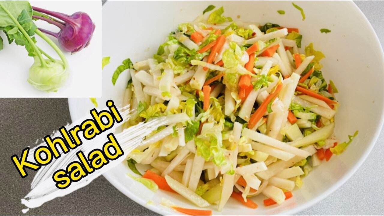 Kohlrabi Salad Recipe