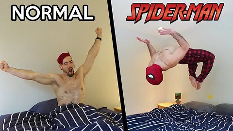 Spider-Man VS Normal People In Real Life (Parkour) | PSN Experiment