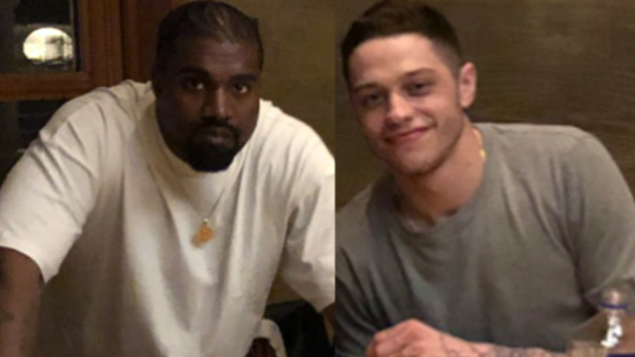 Pete Davidson SPOTTED With Kim Kardashian & Kanye West!