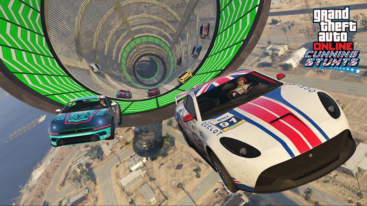 New Stunt Races and Vehicles in GTA5