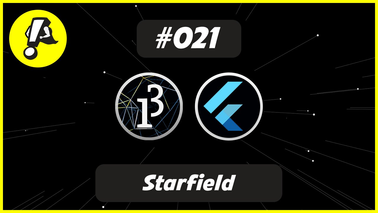 Ep. 021 - Coding challenge: Starfield | Flutter Processing