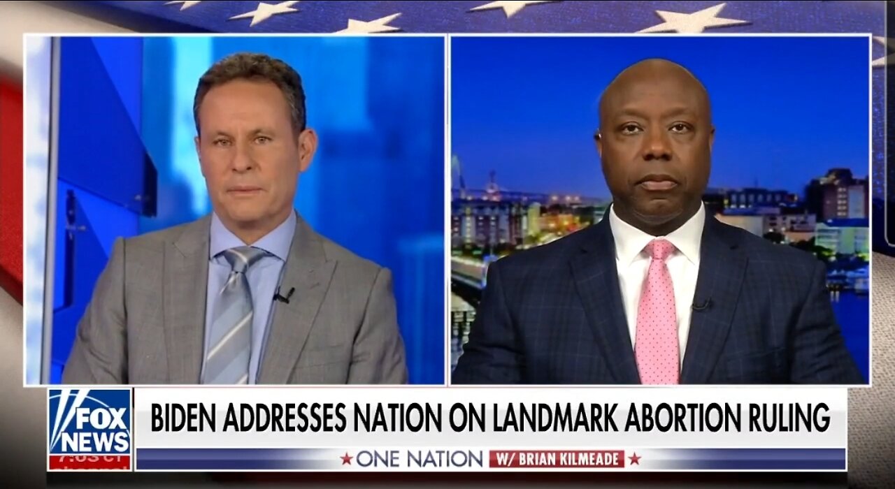 Sen Tim Scott Rips Biden's Fear Mongering