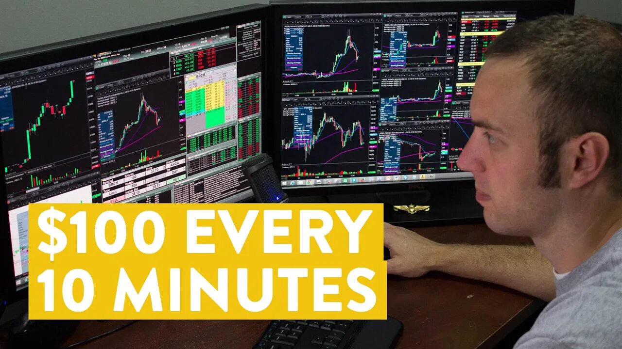 [LIVE] Day Trading | How I Made $100 Every 10 Minutes