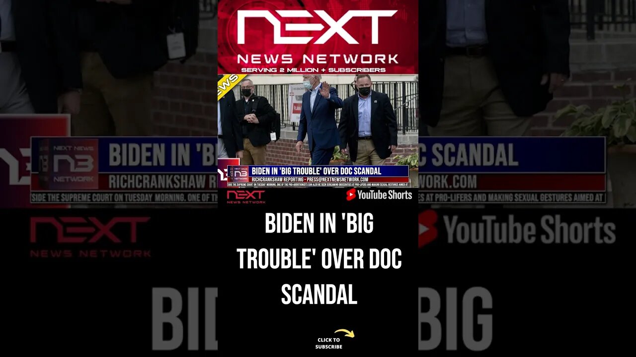 Biden in 'Big Trouble' Over Doc Scandal #shorts