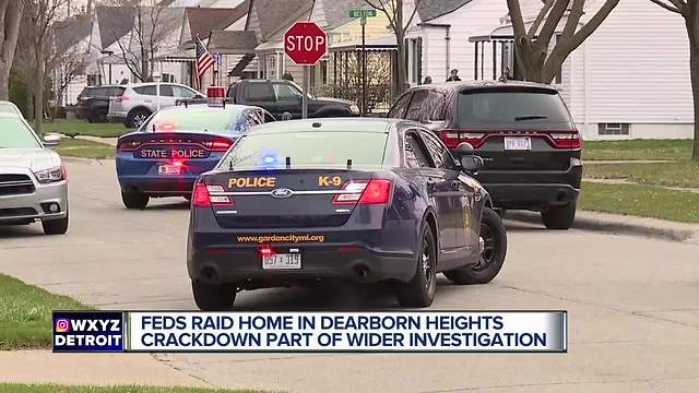 DEA executes several search warrants in metro Detroit, Michigan