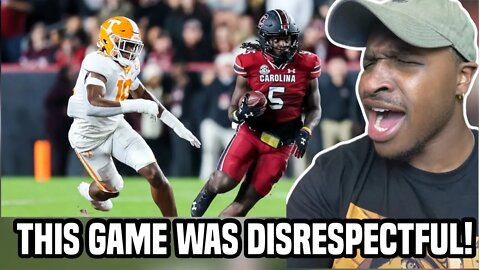 THIS WAS EMBARRASSING! #5 Tennessee vs South Carolina | 2022 College Football Highlights Reaction