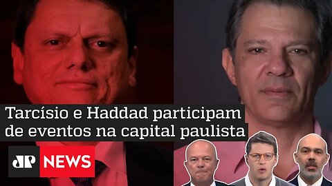 Salles, Motta e Schelp comentam agenda dos candidatos ao governo de SP