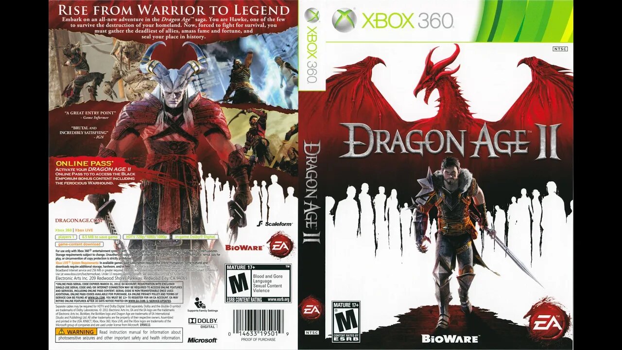 Dragon Age II - Parte 5 - Direto do XBOX 360