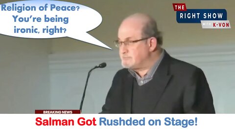 Salman Gets Rushed By "Super Peaceful" Religious Guy (host K-von)