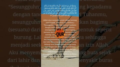 MUKJIZAT NABI ISA AS