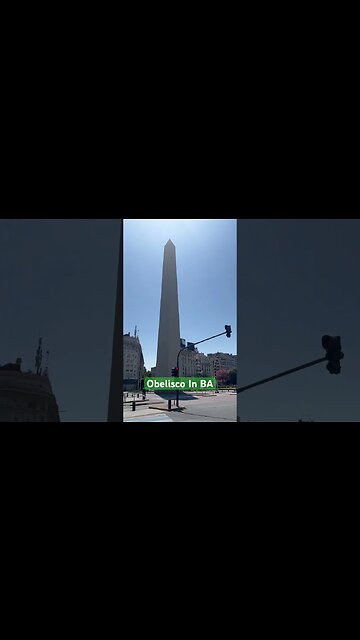 The Obelisco In Buenos Aires #shorts