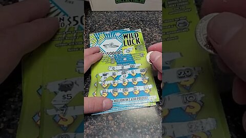 Wild Luck Lottery Ticket Winner! #shorts #lottery