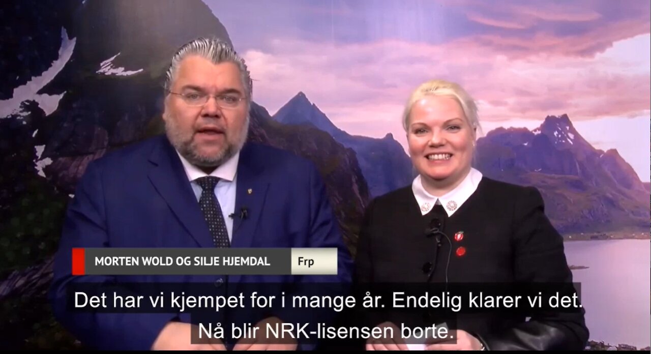 FrP fjernet NRK-lisensen, men innførte NRK-skatt