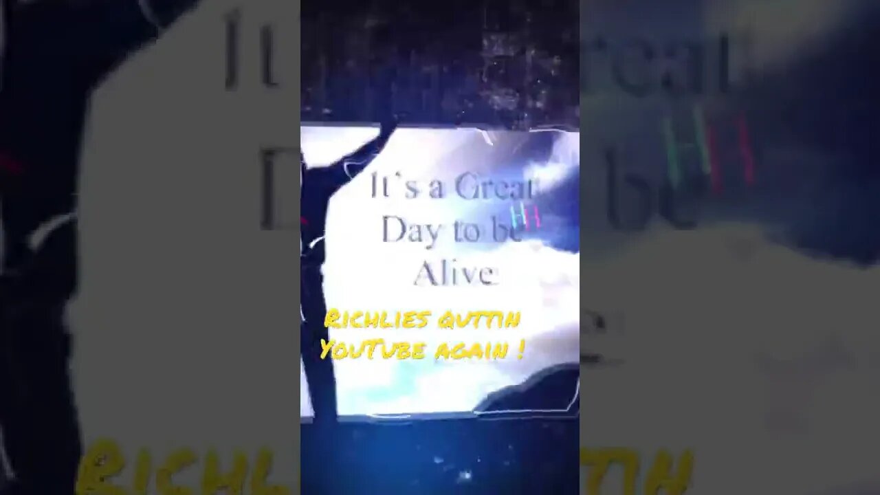 Richlies Quittin YouTube Again #shortsfeed