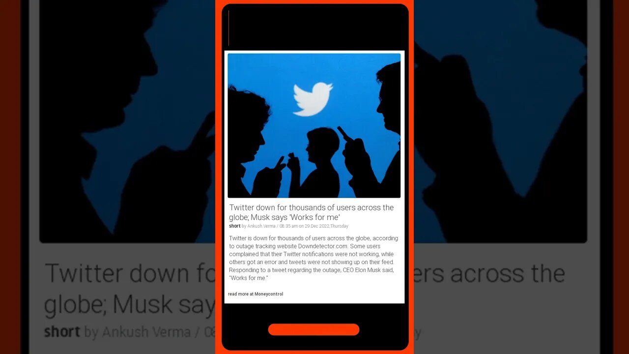 Current Events | Elon Musk's Twitter Glitch: 'Works for Me' | Thousands Worldwide Affected | #shorts
