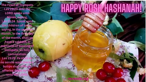 Good Evening/Good Morning! Happy Rosh Hashanah!