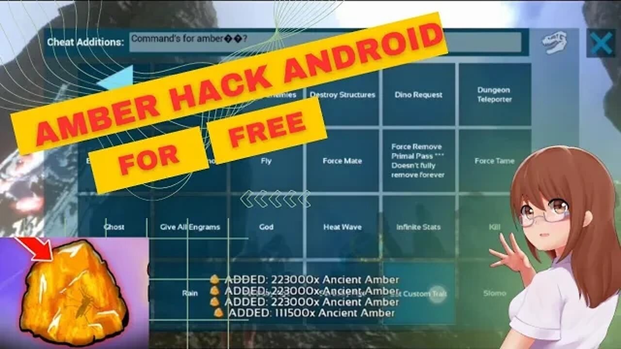 ARK MUBILE | ANDROID AMBER HACK SPARTAN ARK MUBILE 🔥