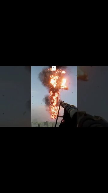 Battlefield 1 Blimp Crash