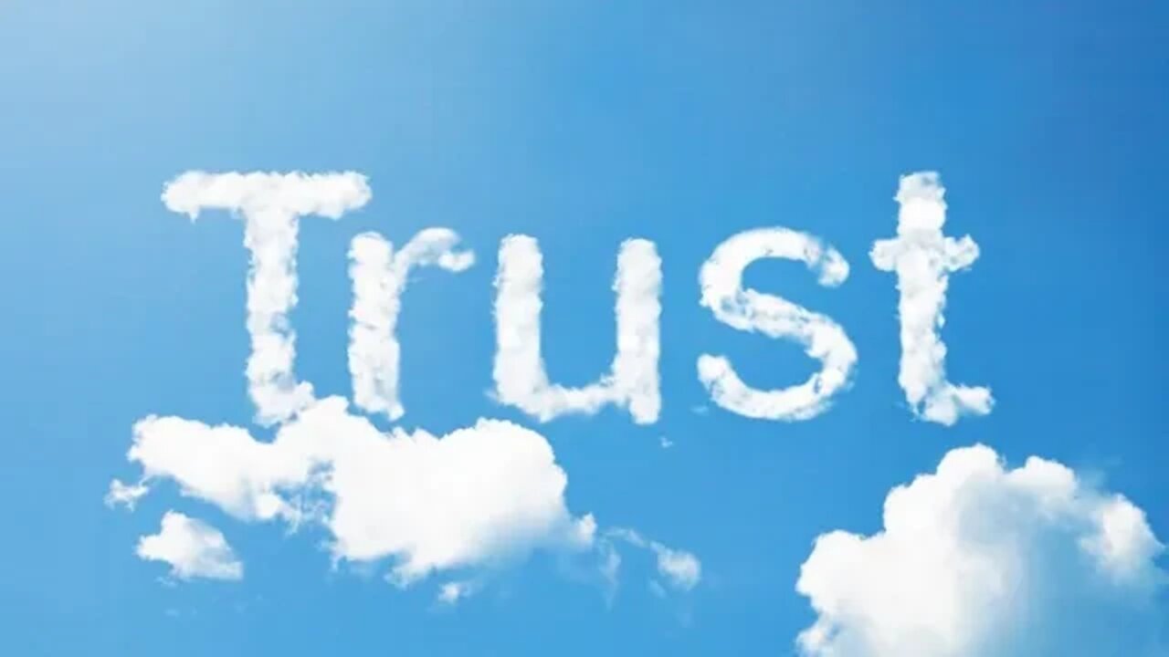 Do you really trust the Most High? Yah knows.