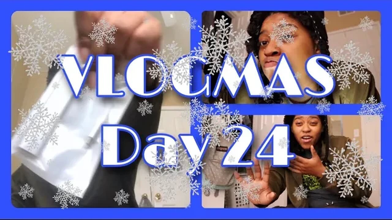 Vlogmas Day 24 - using Final Cut Pro, changing my nose piercings, and unboxing haul