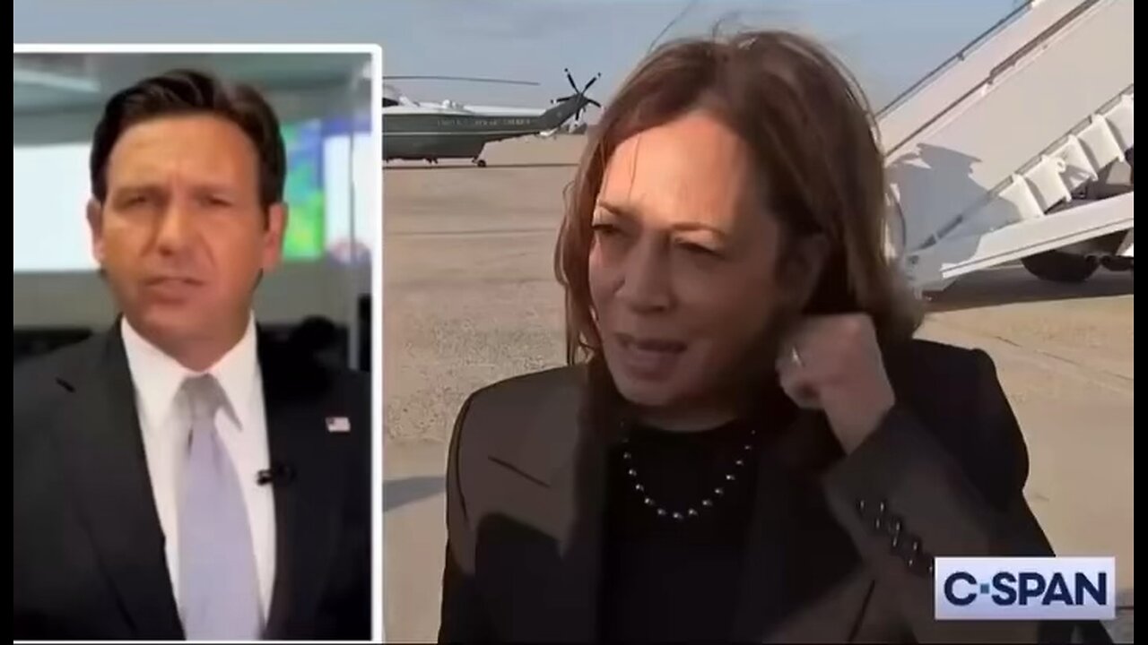 DeSantis destroys Kamala following her comments to reporters, where she labeled him as selfish