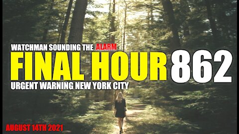 FINAL HOUR 862 - URGENT WARNING FLEE NEW YORK CITY - WATCHMAN SOUNDING THE ALARM