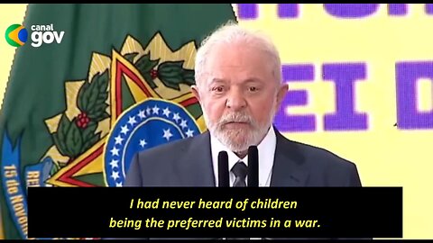 President Lula: Israelis are killing innocent people without any criteria