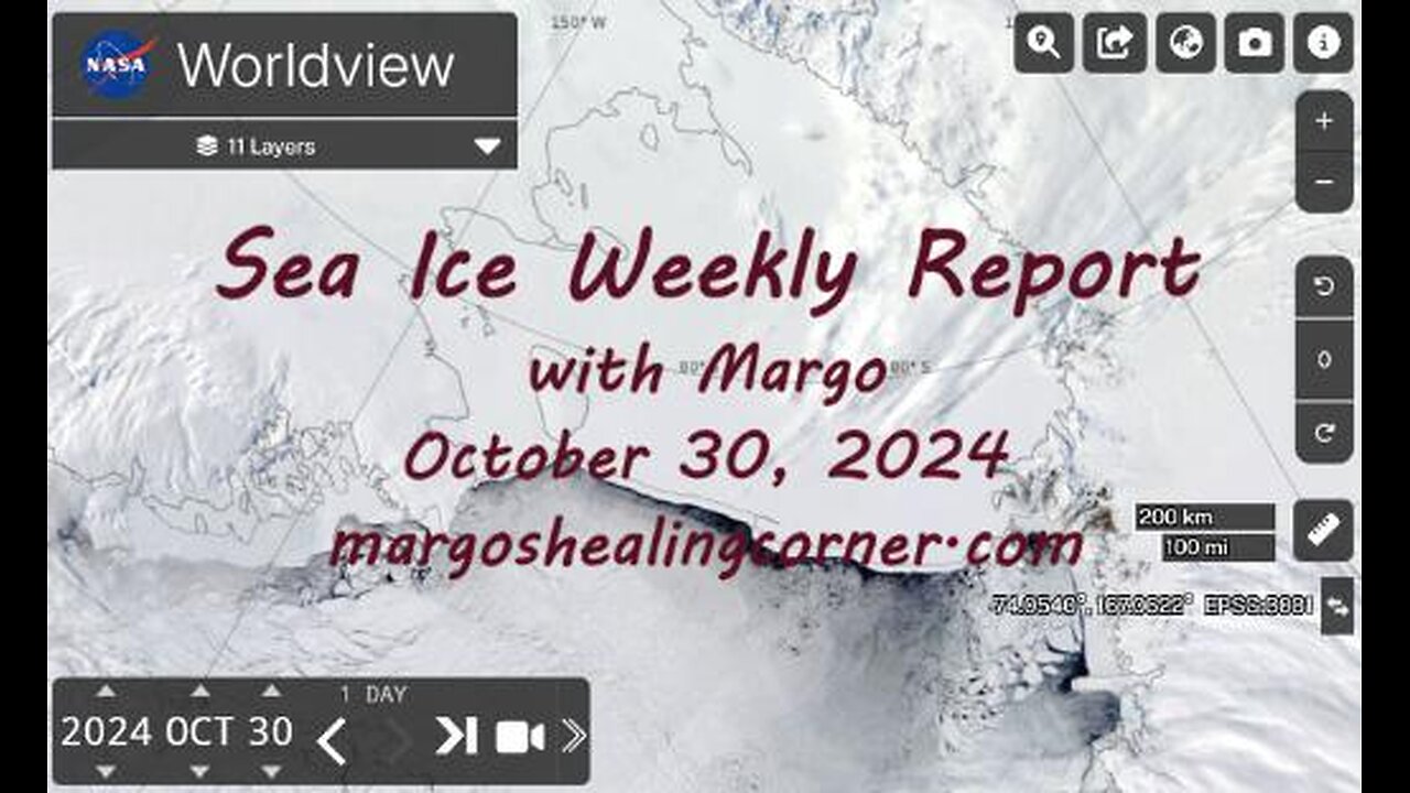 Sea Ice Weekly Report with Margo (Oct. 30, 2024)