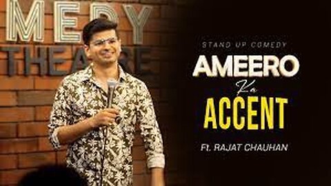 Ameeron ka Accent | Crowdwork | Stand up comedy by Rajat Chauhan (48th Video) | Comedy Video