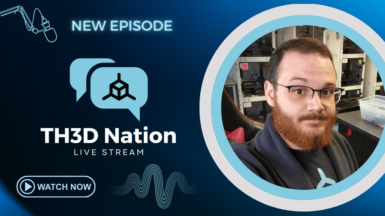 TH3D Nation - Episode 13 - 3D Printing News w/Q&A