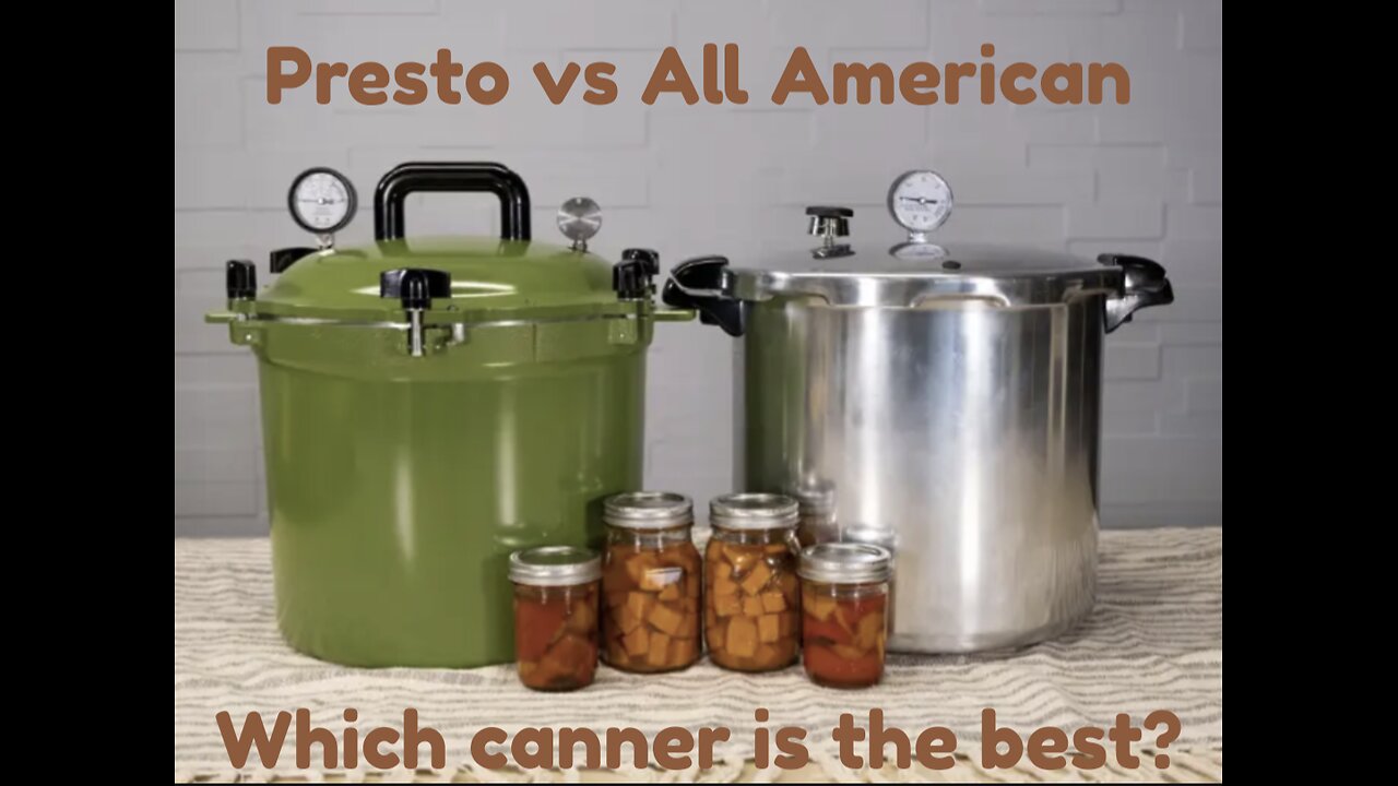 Which pressure canner is the best? Presto vs All American