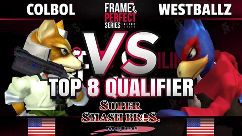 FPS3 Online - Colbol (Fox) vs Westballz (Falco) - Melee Top 8 Qualifier