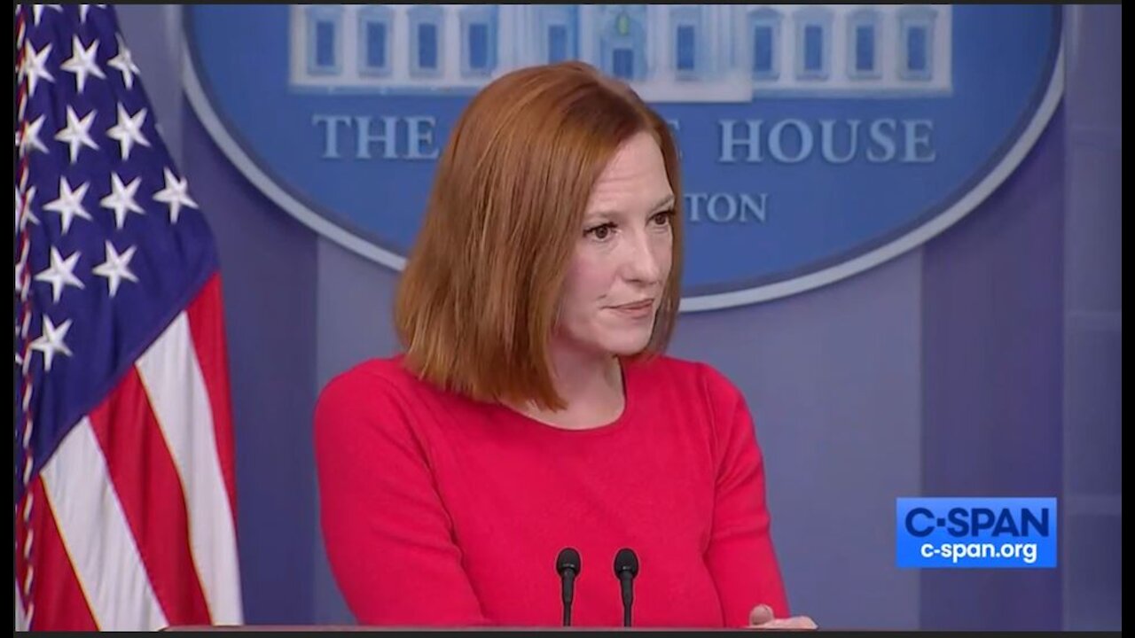 Jen Psaki agrees with reporter saying the voting rights bill is everyone's issue