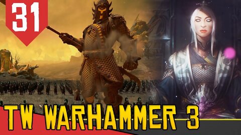 Eliminando os PARASITAS BUROCRATAS - Total War Warhammer 3 Cathay #31 [Gameplay Português PT-BR]