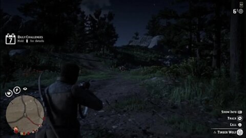 Red Dead Redemption 2 if they show you wolfs in your cut scene here ya go