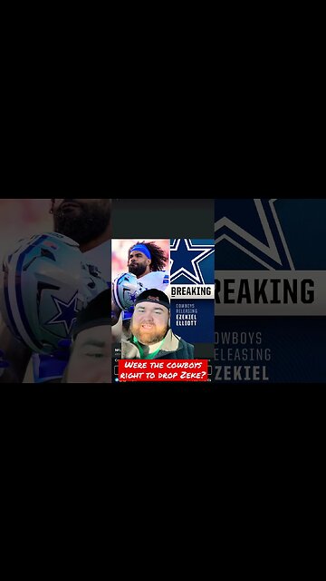 Are the Cowboys right to be dropping Zeke?