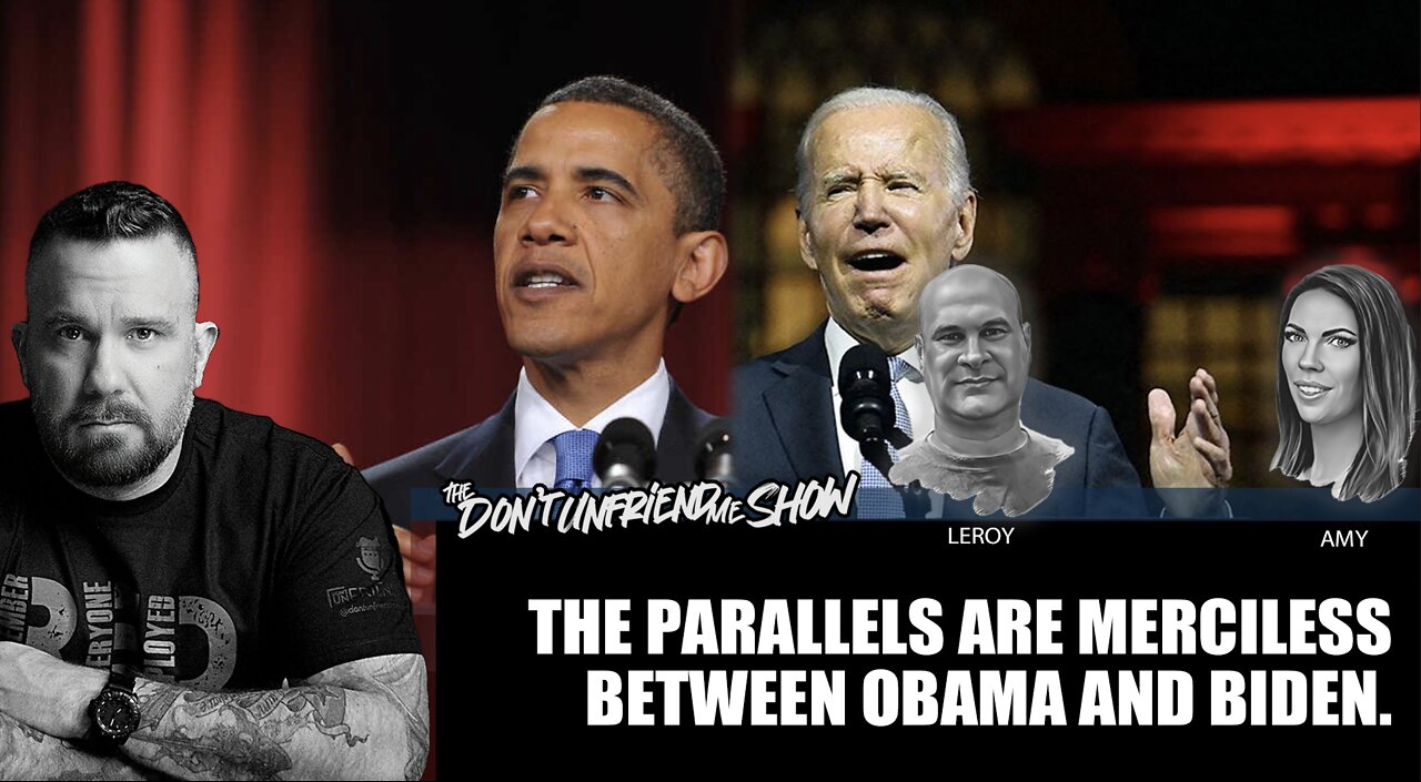 Live: The parallels between Biden and Obama are merciless.