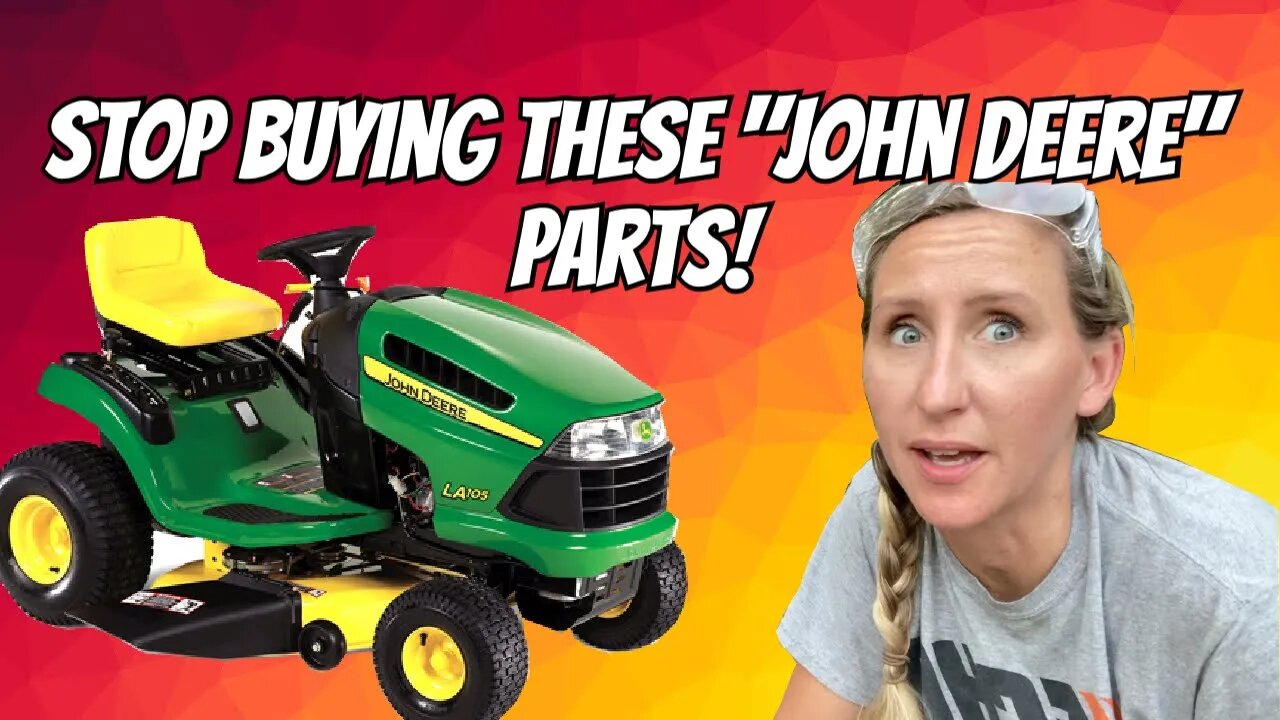 SAVE A TON OF MONEY by NOT buying these "John Deere" parts! Vlog/Behind the scenes #SKULLBLISS