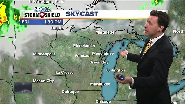 Michael Fish's NBC26 weather forecast