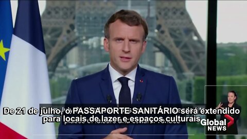 EMMANUEL MACRON: AOS QUE DUVIDARAM QUE ISSO SE TORNARIA REALIDADE