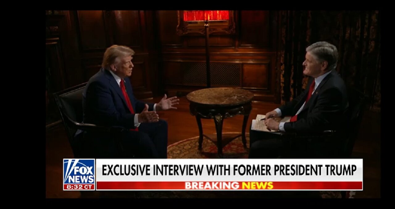 Trump - One on One with Hannity Part 2