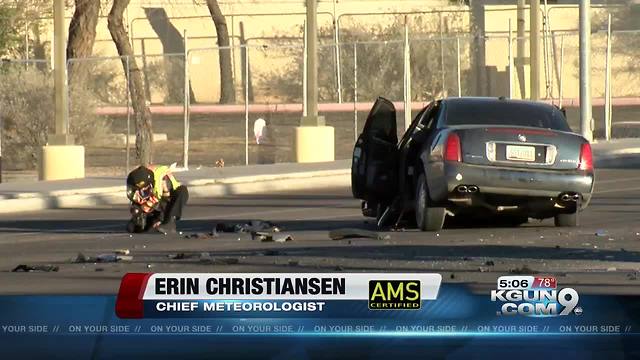 Grant, Oracle intersection reopens after wreck