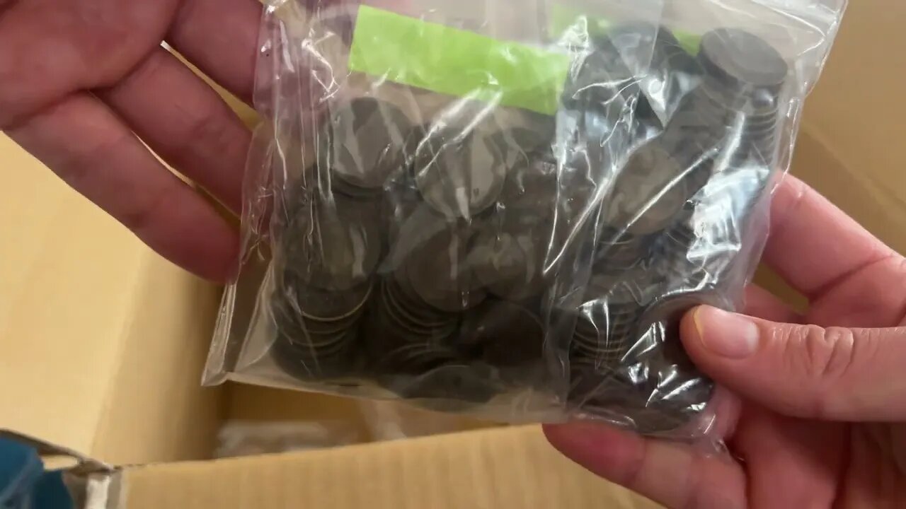 Unboxing A Shipment Of Coins From Japan