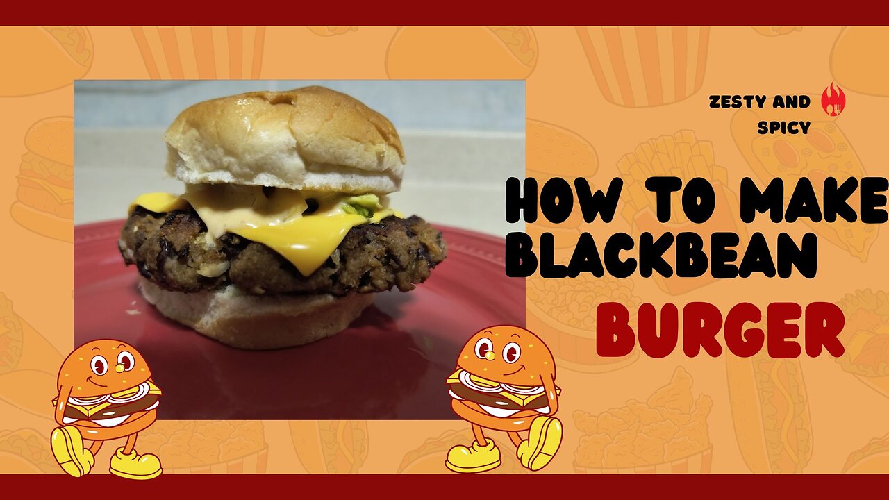 How to Make Black Bean Burgers (Spicy and cheap!)