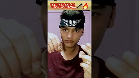 Rubber band and pen magic trick tutorial🔥 #magic #tutorial #viral #trending #shorts #ytshorts