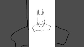 Draw Batman Easy and Fast #batman #art #drawing