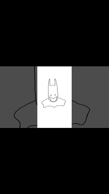 Draw Batman Easy and Fast #batman #art #drawing