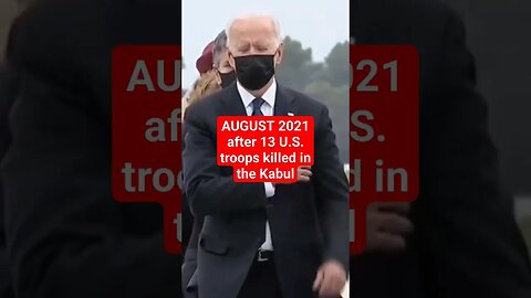 Joe Biden claims veterans are the heart and soul of this generation. #joebiden #kabul #afghanistan